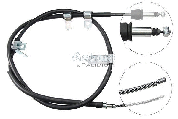 Cable Pull, parking brake (ASH3-1683)