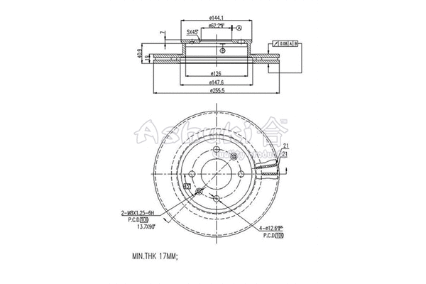 Brake Disc (0990-4250)