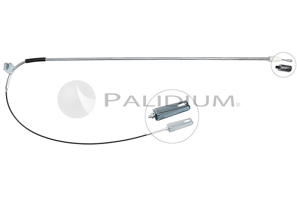 Cable Pull, parking brake (PAL3-1254)