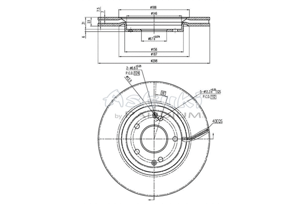 Brake Disc (SY606-24)