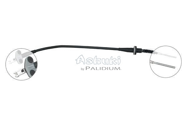 Cable Pull, clutch control (ASH3-1831)