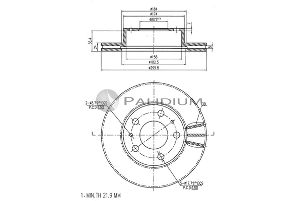 Brake Disc (P330-023)