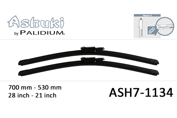 Wiper Blade (ASH7-1134)