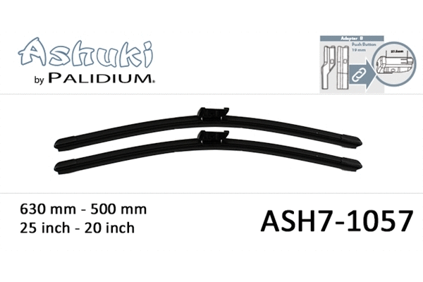 Wiper Blade (ASH7-1057)
