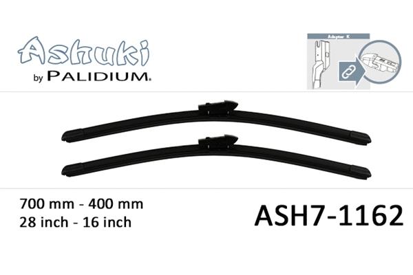 Wiper Blade (ASH7-1162)
