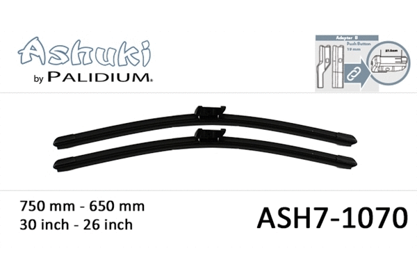 Wiper Blade (ASH7-1070)