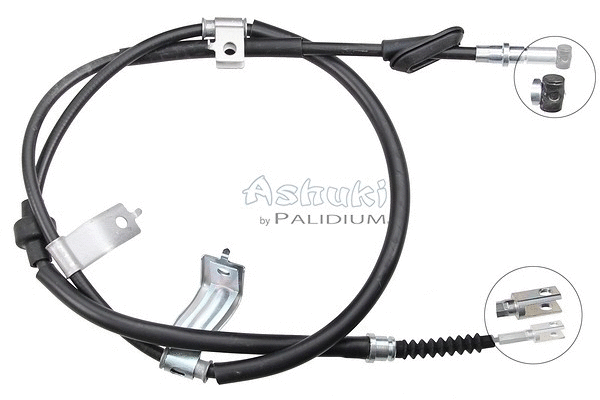 Cable Pull, parking brake (ASH3-1615)