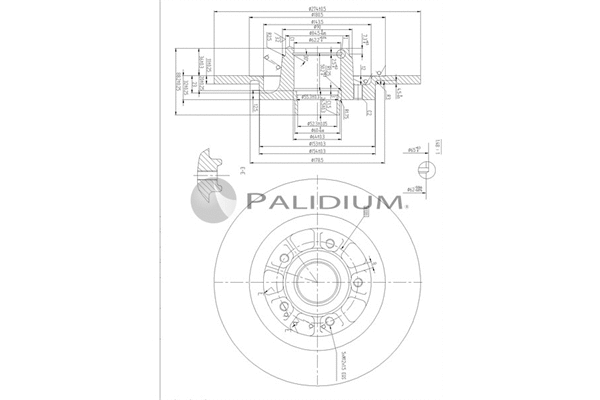 Brake Disc (P331-120)