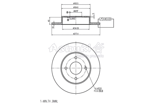 Brake Disc (0993-8301)