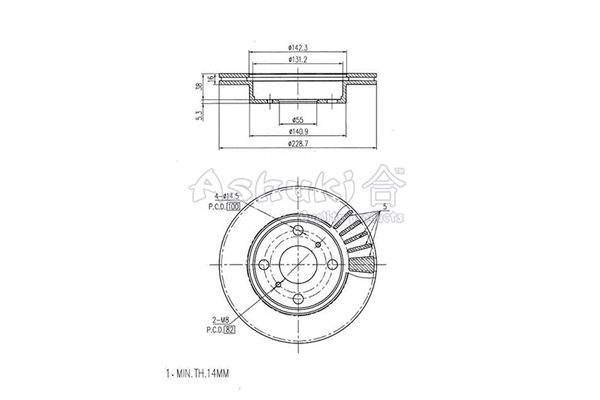 Brake Disc (T601-05)