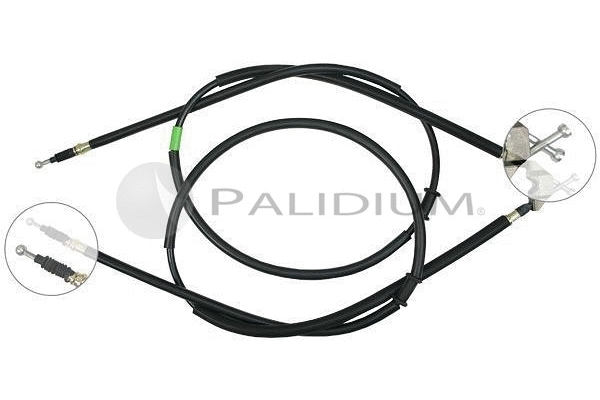 Cable Pull, parking brake (PAL3-1106)