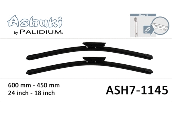 Wiper Blade (ASH7-1145)