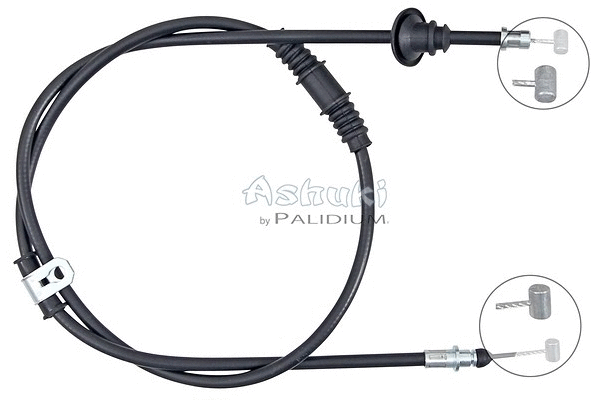 Cable Pull, parking brake (ASH3-1372)