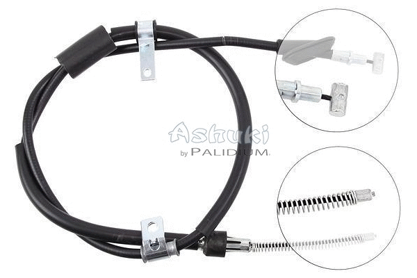Cable Pull, parking brake (ASH3-1123)
