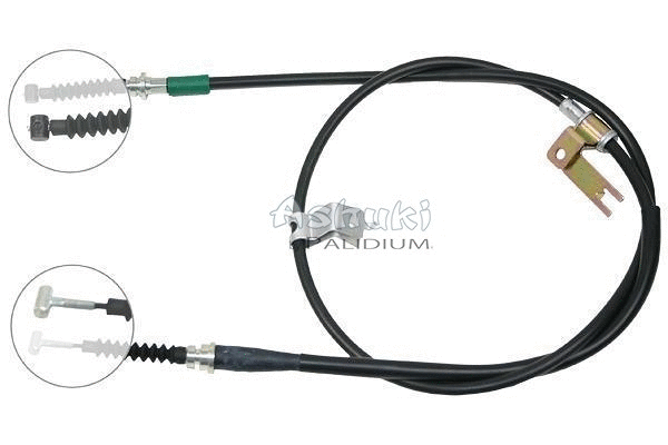 Cable Pull, parking brake (ASH3-1282)