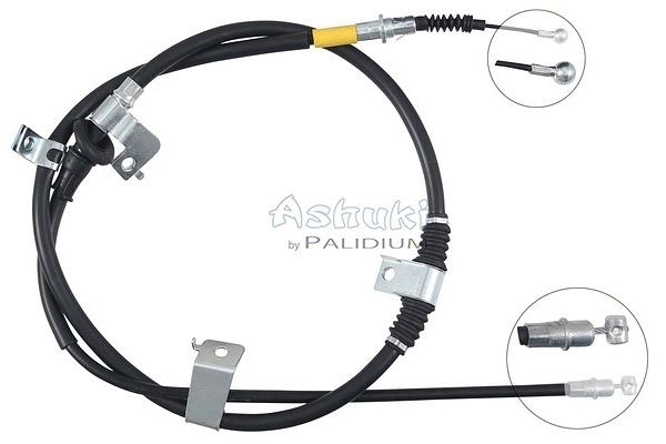 Cable Pull, parking brake (ASH3-1545)