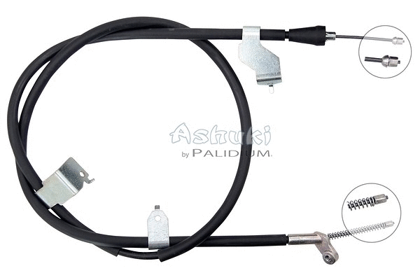 Cable Pull, parking brake (ASH3-1799)