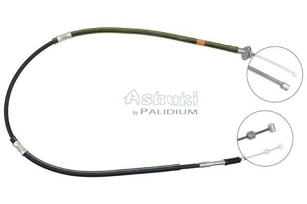 Cable Pull, parking brake (ASH3-1377)