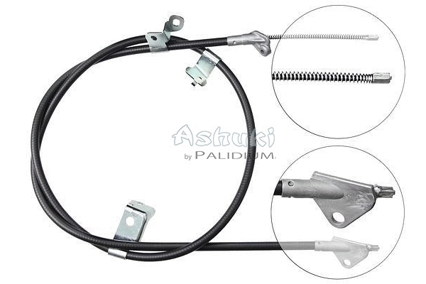 Cable Pull, parking brake (ASH3-1714)