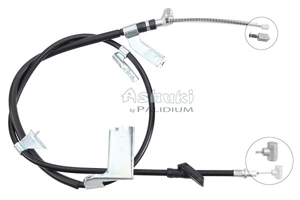 Cable Pull, parking brake (ASH3-1029)