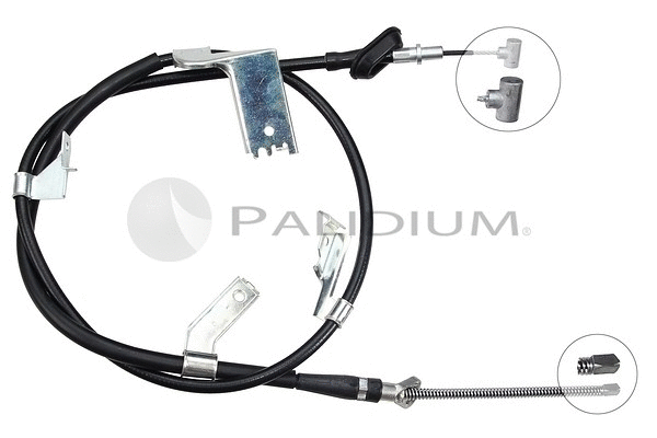 Cable Pull, parking brake (PAL3-1202)