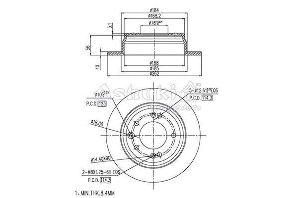 Brake Disc (I033-15)