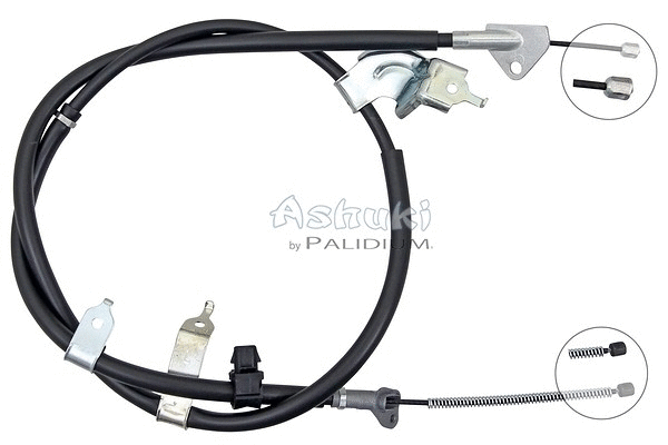 Cable Pull, parking brake (ASH3-1797)