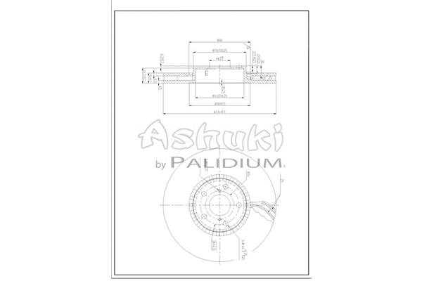 Brake Disc (L600-02)