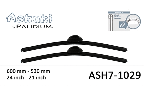 Wiper Blade (ASH7-1029)
