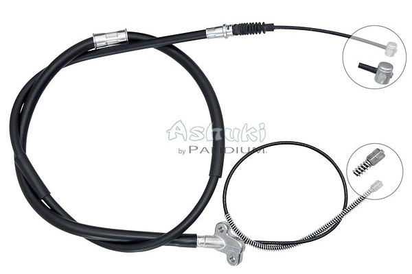 Cable Pull, parking brake (ASH3-1778)