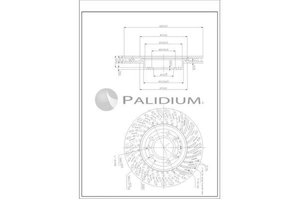 Brake Disc (P330-248)