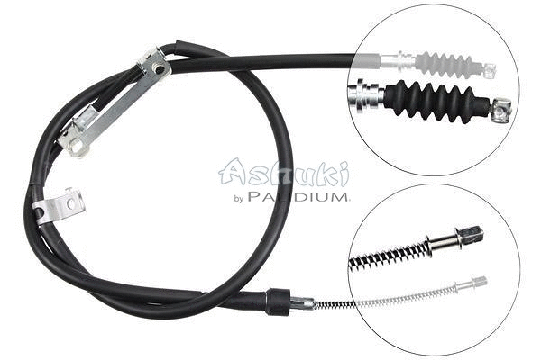 Cable Pull, parking brake (ASH3-1382)