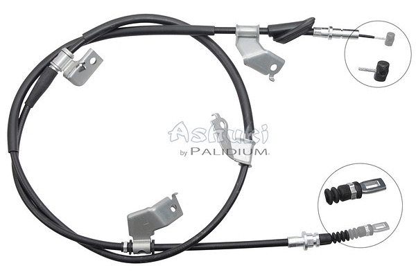 Cable Pull, parking brake (ASH3-1655)