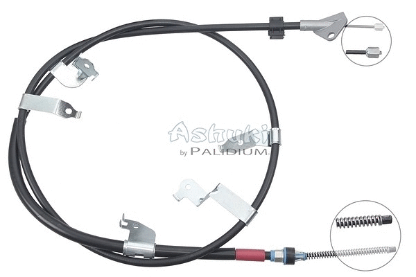 Cable Pull, parking brake (ASH3-1425)
