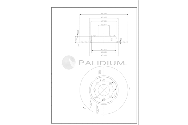 Brake Disc (P331-133)