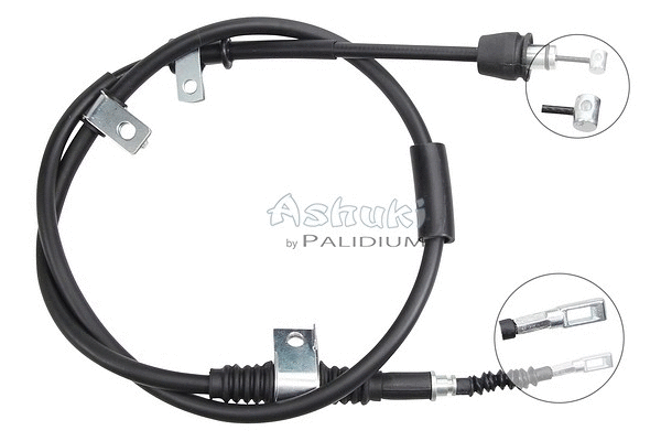 Cable Pull, parking brake (ASH3-1089)