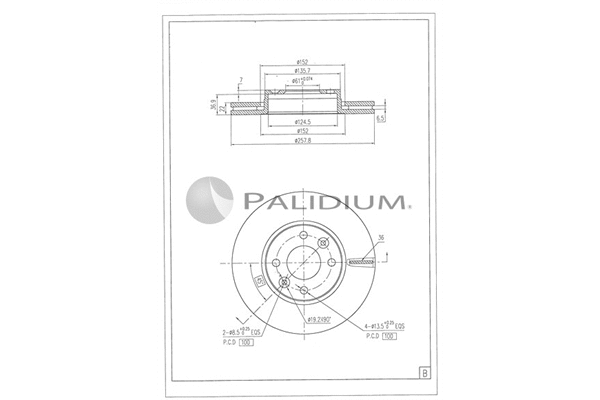 Brake Disc (P330-242)