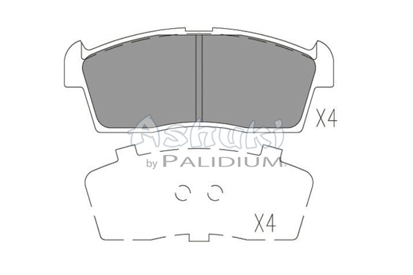 Brake Pad Set, disc brake (K012-49)
