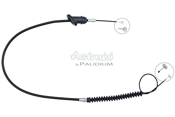 Cable Pull, parking brake (ASH3-1399)