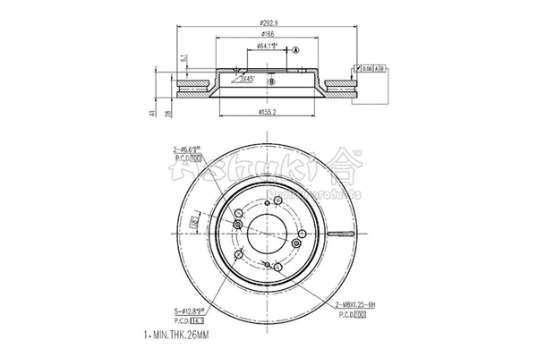 Brake Disc (H037-78)