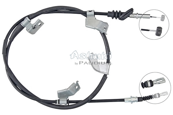 Cable Pull, parking brake (ASH3-1100)