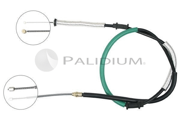Cable Pull, parking brake (PAL3-1550)
