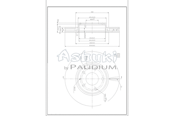 Brake Disc (M616-12)