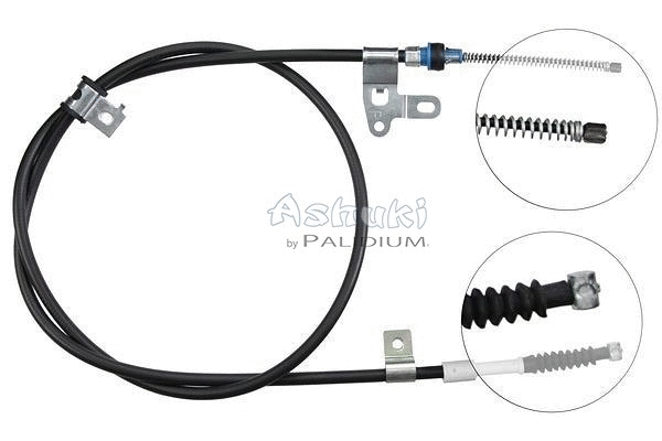 Cable Pull, parking brake (ASH3-1684)