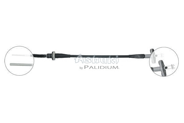 Cable Pull, clutch control (ASH3-1811)