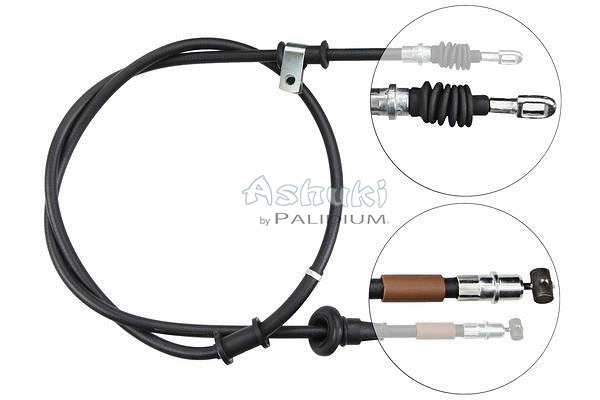 Cable Pull, parking brake (ASH3-1287)