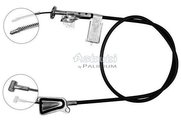 Cable Pull, parking brake (ASH3-1742)