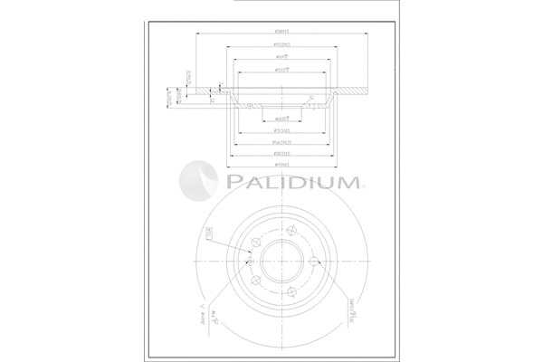 Brake Disc (P331-117)