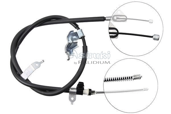 Cable Pull, parking brake (ASH3-1385)