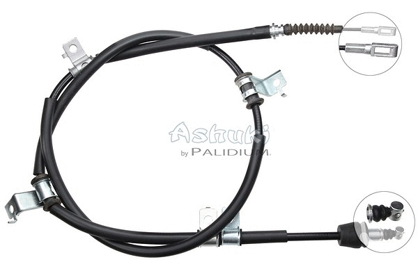 Cable Pull, parking brake (ASH3-1412)
